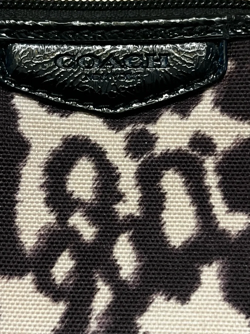 Coach signature ocelot